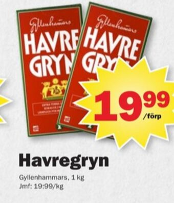Pekås Gyllenhammars havregryn erbjuda
