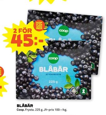 Stora Coop Blåbär erbjuda