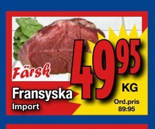 Supergrossen Fransyska erbjuda