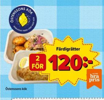 Östenssons Östenssons färdigrätter erbjuda