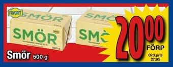 Supergrossen Smör erbjuda