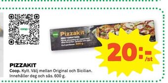 Stora Coop Pizzakit erbjuda