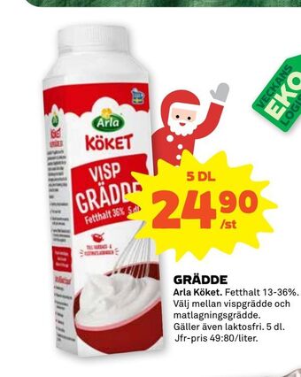 Stora Coop Grädde erbjuda