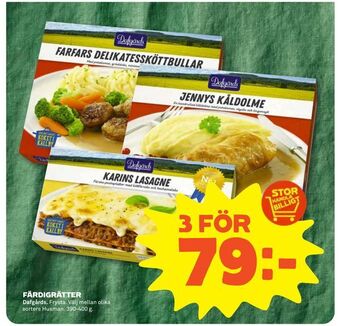 Stora Coop Färdigrätter erbjuda