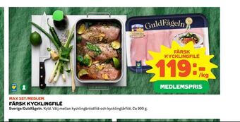 Coop Extra Färsk kycklingfilé erbjuda