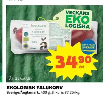 Ekologisk falukorv