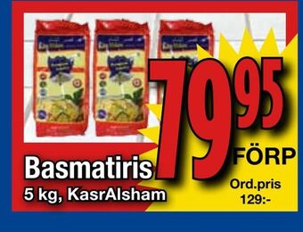 Supergrossen Basmatiris erbjuda