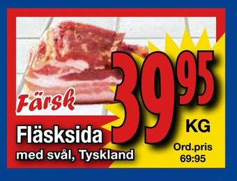 Supergrossen Fläsksida erbjuda