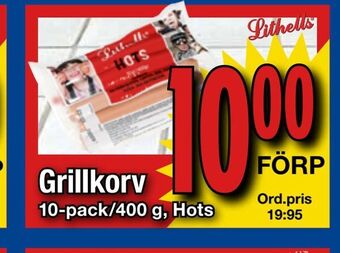 Supergrossen Grillkorv erbjuda
