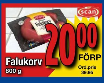 Supergrossen Falukorv erbjuda