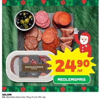 Coop Salami erbjuda