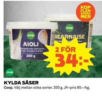 Coop Kylda såser erbjuda
