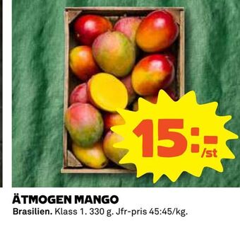Coop Ätmogen mango erbjuda