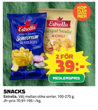 Coop Snacks erbjuda