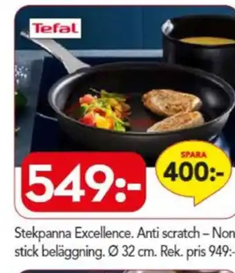 Bo Ohlsson Tefal stekpanna erbjuda