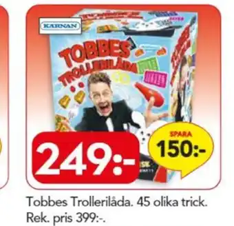 Bo Ohlsson Kärnan trollerilåda erbjuda