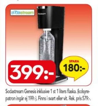 Sodastream kolsyremaskin