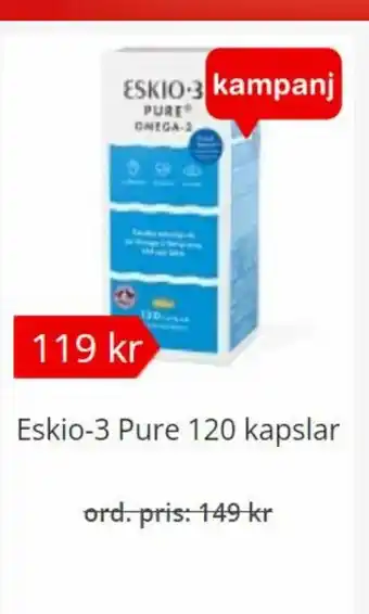 Eskio-3 Pure 120 kapsular