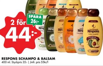 ÖoB Respons balsam erbjuda