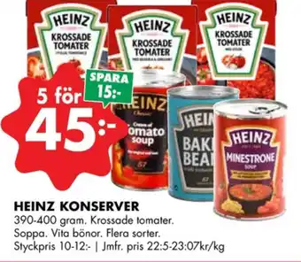ÖoB Heinz tomater erbjuda