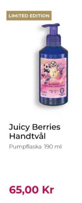 Yves Rocher Juicy Berries Handtvål erbjuda