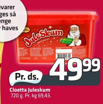 Fleggaard Cloetta Juleskum erbjuda