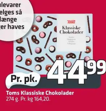 Fleggaard Toms Klassiske Chokolader erbjuda