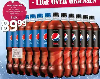 Fleggaard Pepsi Cola el. Max erbjuda