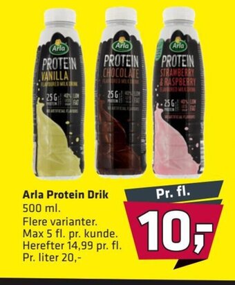 Fleggaard Arla Protein Drik erbjuda