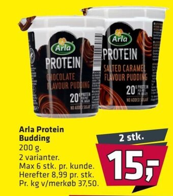 Fleggaard Arla Protein Budding erbjuda