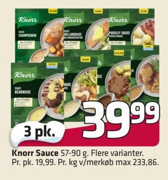 Fleggaard Knorr Sauce erbjuda