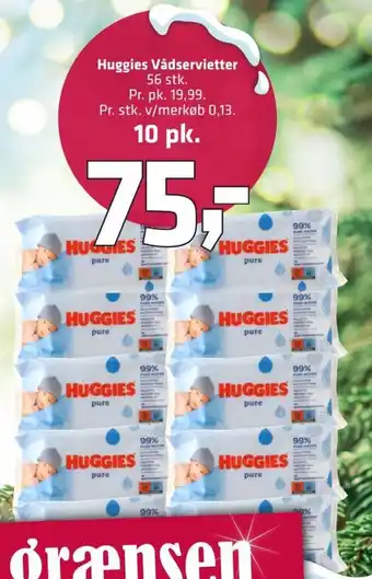 Fleggaard Huggies Vådservietter erbjuda