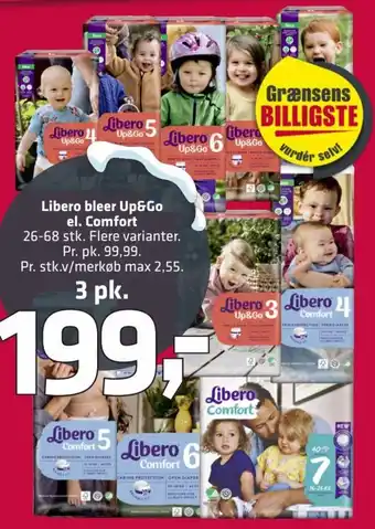 Fleggaard Libero Bleer Up&Go el. Comfort erbjuda