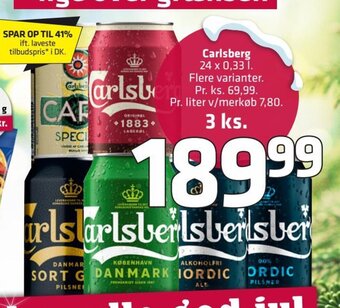 Fleggaard Carlsberg erbjuda
