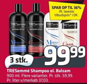 Fleggaard TRESemmé Shampoo el. Balsam erbjuda