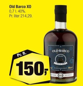 Calle Old Barco XO erbjuda