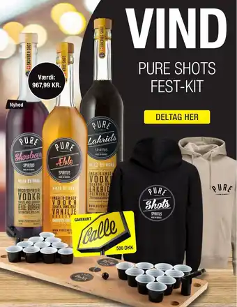 Calle Vind Pure Shots Fest-Kit erbjuda