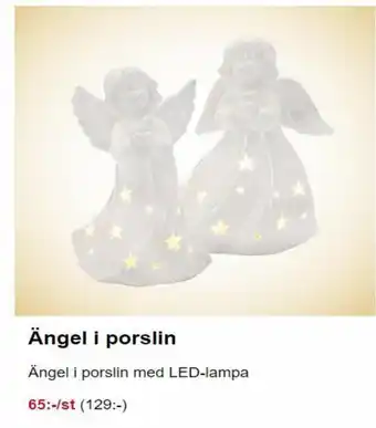 Ängel I Porslin