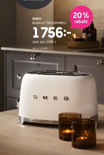 Smeg brödrost