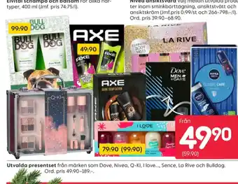 Rusta I love presentförpackning erbjuda