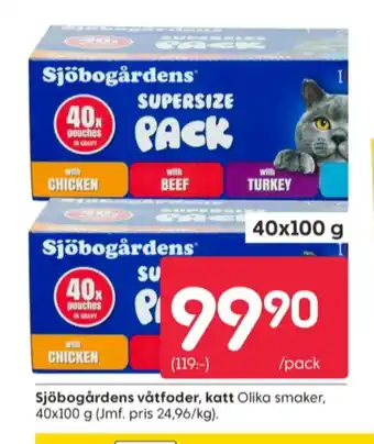 Rusta Sjöbogården kattmat erbjuda
