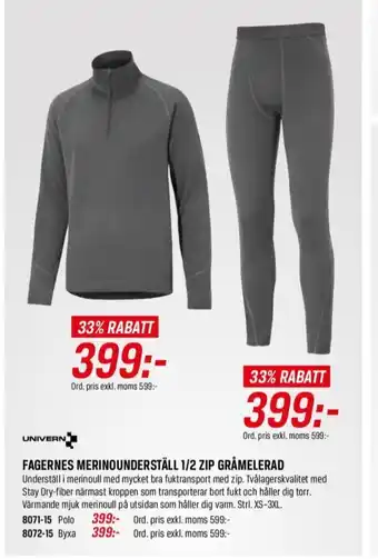Swedol Univern underställ erbjuda