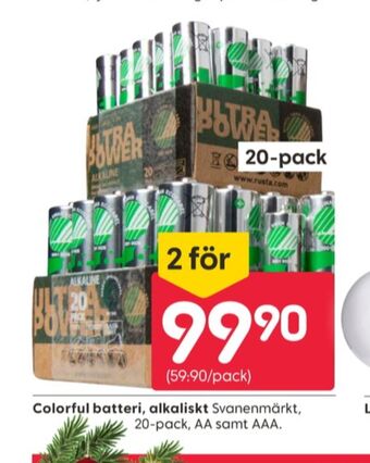 Ultra power batterier