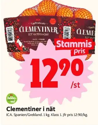 Clementiner i nät