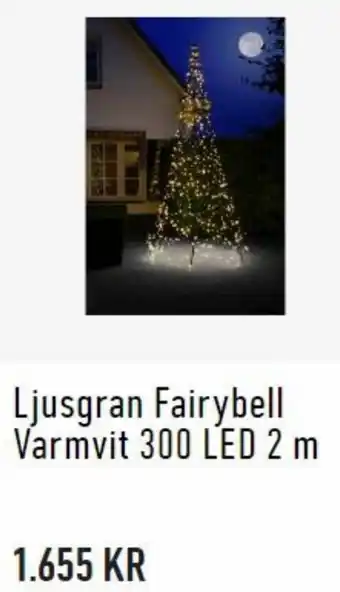 Granngården Ljusgram Fairybell Varmvit 300 LED 2m erbjuda