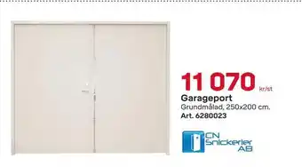 Byggmax Garageport erbjuda