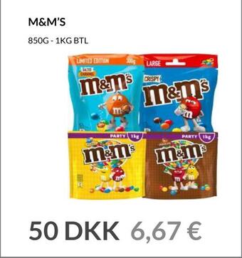 Nielsen Discount M&m's erbjuda
