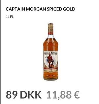 Nielsen Discount Captain morgan spiced gold erbjuda