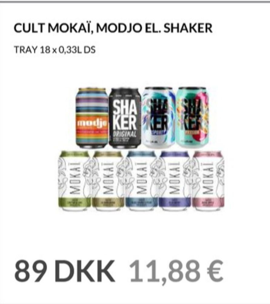 Modjo rtdcider erbjudande hos Nielsen Discount