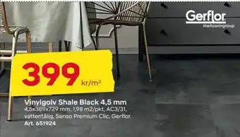 Byggmax Gerfloor vinylgolv erbjuda